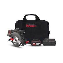 Kress KUE12.1 20 V 4.0 AH Li-ion Çift Akülü Kömürsüz Daire Testere 165 MM