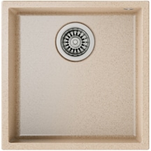 Teka Square 40.40 Tg Tek Hazneli Tegranite + Eviye - Avena Bej - 115230027