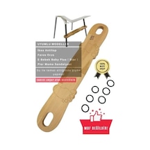 K&g Foot Rest Ahşap Mama Sandalyesi Ayak Koyma Desteği, Ikea Antilop, E Bebek Baby Plus Star Faros Orzo