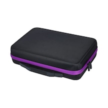 Eva Saçma Dürtü Koruyucu Kutu, 15ml/10ml Fıçılara Uygun, 60 Bölmeli, İçi Ağız Çantası, Püskürtmeli Ve Taşınabilir, Mor Rengi Diğer Diğer