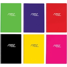 Keskin Color Free Pastel Defter Pp Kapak Çizgili A4 80 Yaprak 320421-99