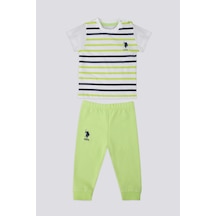 U.S. Polo Assn. Yeşil 2'li Bebek Takım Yeşil