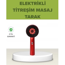 Elektrikli Titreşim Masaj Tarak Kırmızı Işık Terapi 24475275