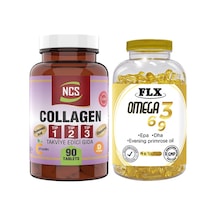 Ncs Kollajen Tip 1-2-3 90 Tablet & Flx Omega 3-6-9 90 Tablet
