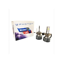 Ahmet Otomotiv Photon Mono Led H7 12v Headlıght Set