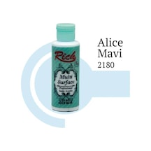 Mey İthalat Rich Multi Surface 2180 Alice Mavi Akrilik Boya 120 Cc