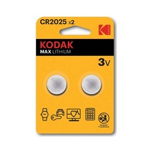 Kodak 2 Adet Ultra Lityum Cr2025 Para Pil