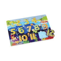 Classic World Ahşap Sayılar Denizaltı  Yapboz