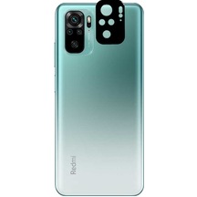 Kilifone - Xiaomi Redmi Note 10 Uyumlu - Kamera Lens Koruyucu 3d Kamera Camı - Şeffaf