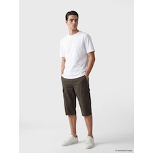 Lcwaıkıkı Classic Haki Regular Fit Erkek Kargo Şort