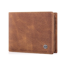 Heliosstar Sku:zeusb0c3j12fq1 Savona Klasik Erkek Cüzdanı Deri Bifold Rfıd Cüzdan Erkek Hediye Kutusu, Konyak, Klasik Sku: Zeusb0c3j12fq1 .