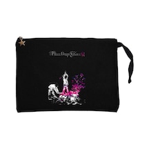Three Days Grace Life Starts Now Siyah Clutch Astarlı Cüzdan / El Çantası