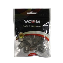 Vcom Nm026 Rj-45 Metal Cat6 20Li Konnektör