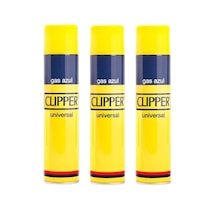 3 Adet Clipper Çakmak Gazı 250 ml