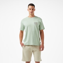 Billabong Twin Peaks Regular Erkek Yeşil T-shirt 24a351528 Krem