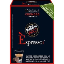 Caffe Vergnano Espresso Kahve 1882 Kapsül Kahve 10 Adet