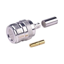 N Dişi Lmr240 Sıkmalı Tip Crimp Rf Konnektör Nf240