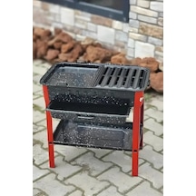 30x50 Cm Portatif Mangal Çok Renkli