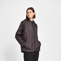 Tommy Hilfiger Lescon 25b-2021 Kadın Koşu Rüzgarlık Sıyah Siyah Siyah