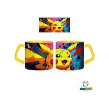Pikachu Kupa Bardak Tek Adet 0809 Çok Renkli