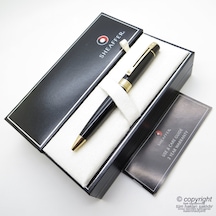 Sheaffer 300 Siyah Altın Tükenmez Kalem Isme Özel Kalem