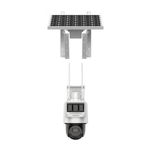 Hıkvısıon Ds-2de2c400ıwg-k/4g/c05s10 4mp 2.8mm Smart Hybrıt Lıgth Ip66 Pt Dome Solar Ip Kamera