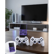 Retro Oyun Konsolu 2 Kablosuz Oyun Kolu Ips Ekran 3.5 İnç Uczzm18pro-3