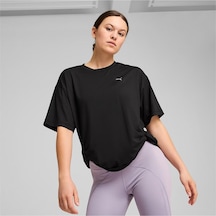 Puma Studio Twist Kadın Tişört Siyah Siyah