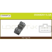 Cam Açma Düğmesi - Fiat Linea - Gva-8029019