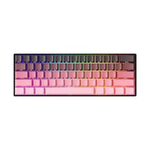Akko Monsgeek Fun60 Max Shine-through Black-pink Gradient Hall Ef