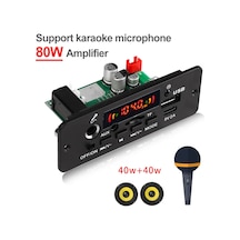 2 X 40 Watt Hoparlör Çıkışlı Mikrofonlu Dekoder