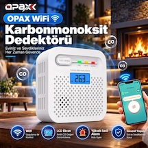 Opax Y100a-aa-w Wifi Karbonmonoksit Dedektörü Ve Co Alarmı