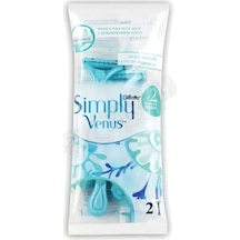 2 Adet Gillette Venus Sımply 2 Bıçak 4 Lü Poşet