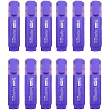 Mikro Fosforlu Kalem Mk 701mr Mor - 12 Adet Mor