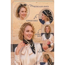 Sisley Flora Bandana/fular -2019-47 47 Siyah