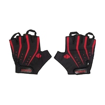 Delta Modern Cool Fitness Eldiveni Siyah - Kırmızı