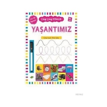 Yaşantımız Çıkartmalı Aktiviteler 4 Yaş Çizgi Çizgi Etkinlik- Kukla