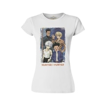 Hunter X Hunter Beyaz Kadın Tshirt 001