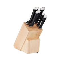 Tefal Ice Force 6 Parça Bıçak Seti + 1 Ahşap Blok