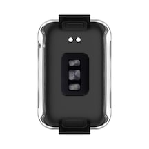 Xiaomi Mi Band 7 Pro İle Uyumlu Sert Pc Kasa Koruma Mi Band 7 İle Uyumlu Gard Çerçeve Siyah Çok Renkli