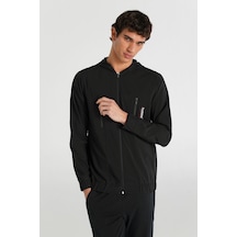 Hummel Jerry Fermuarlı Hoodıe 922212-2001 Siyah
