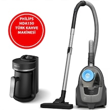 Philips XB2142/10 850 W Toz Torbasız Süpürge + Türk Kahve Makinesi