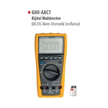 Ceta Form G80-aac1 Dijital Multimetre Ac/dc Otomatik