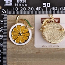 Yeşil Blucome Yağlıboya Limon Portakal Broş Moda Meyve Pimleri Kızlar Canlı Renk Aksesuarları Yeşil Yeşil Blucome Yağlıboya Limon Portakal Broş Moda Meyve Pimleri Kızlar Canlı Renk Aksesuarları Yeşil