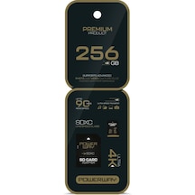 Powerway Premium 256 Gb Sdxc Uhs Class 4k Ultra Hızlı Hafıza Kartı + Adaptör