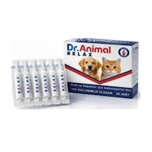 Dr. Animal Relax 20'li Pipet 30g Kedi Ve Köpekler İçin Sakinleştirici Destek