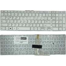 Toshiba Uyumlu Satellite C50-a-14x, C50-a-175, C50-a-176, C50-a-179 Klavye Tr Beyaz