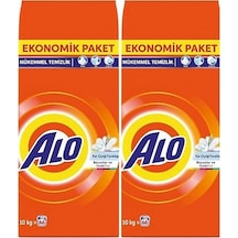 Alo Matik Beyazlar ve Renkliler 2 x 10 KG Toz Çamaşır Deterjanı