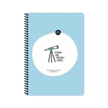 Hisli Şeyler A4 80yp.çiz.spr.stickerli Defter - Gö Çok Renkli
