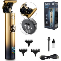 Rado Rd-3655 Saç Sakal Tıraş Makinesi Şarjlı Lcd Ekran Professional